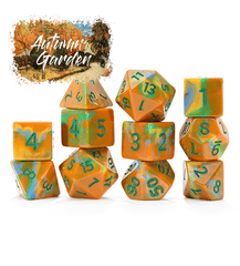 Van Gogh Dice - Autumn Garden